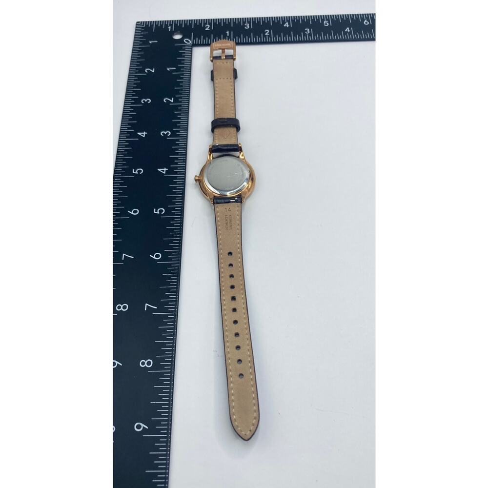Fossil Rose Gold MOP Dial Womens Watch 30mm - Fresh Battery - Adjustable WR 3ATM - Picture 10 of 12